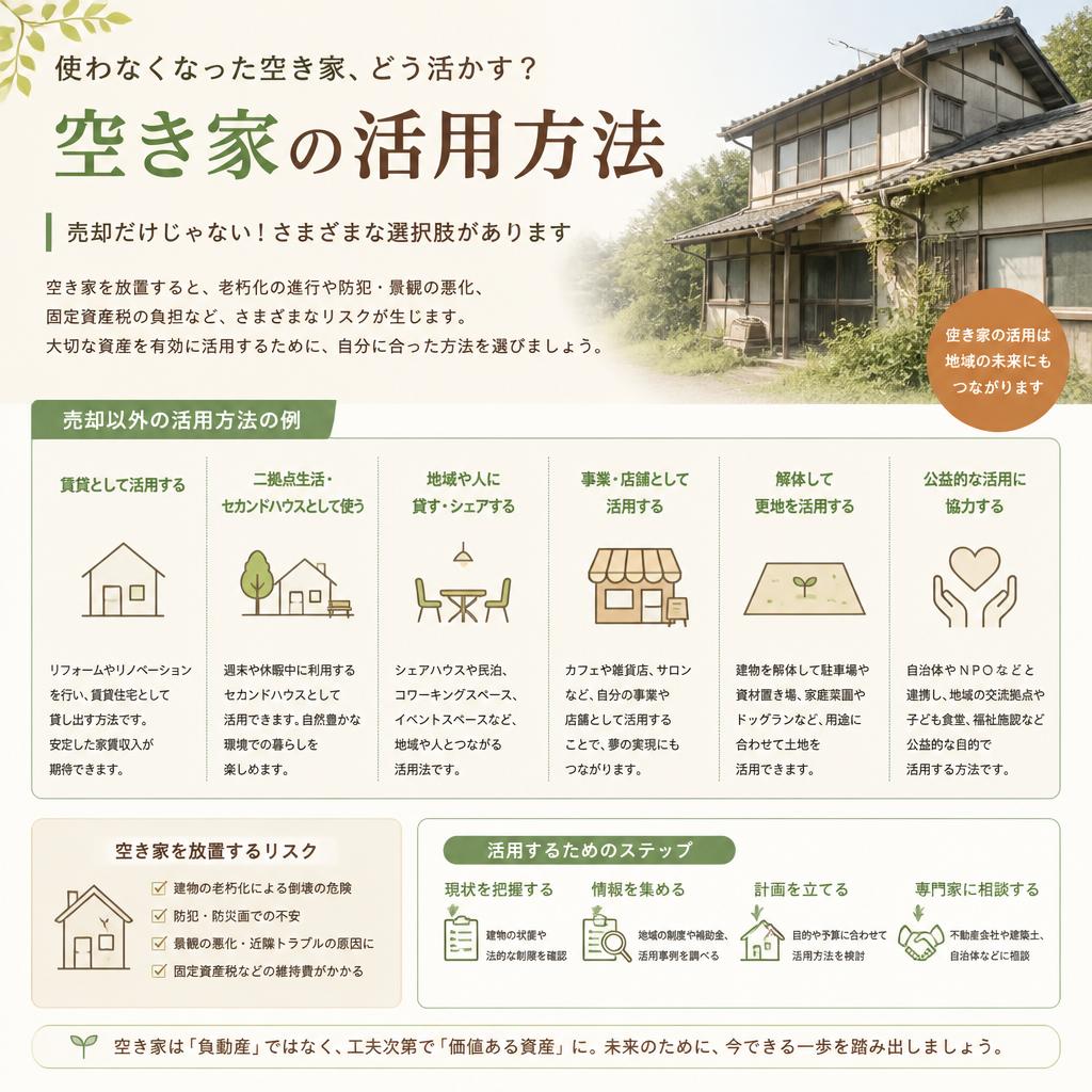 4. 空き家活用の選択肢