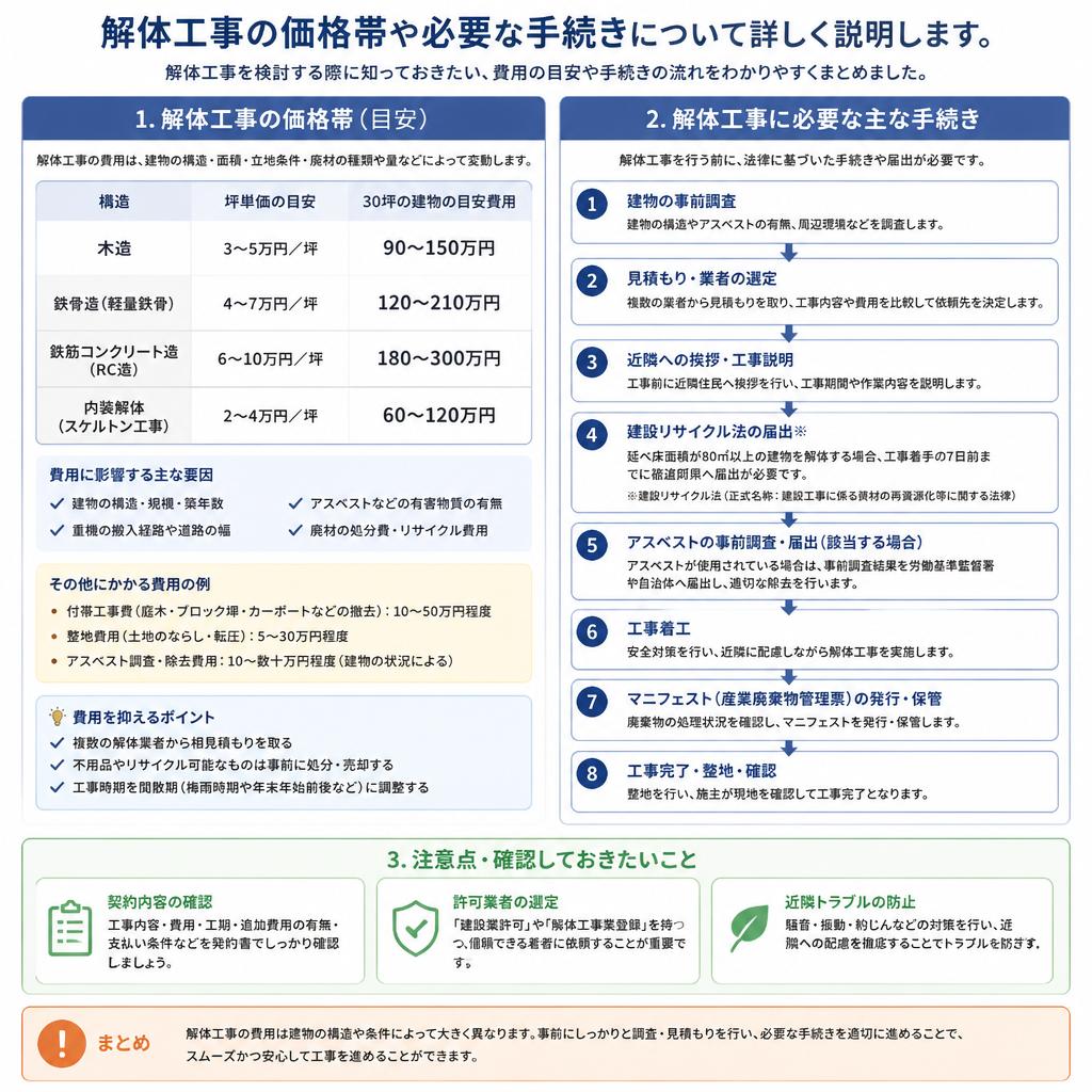 第四章: 解体工事にかかるコスト