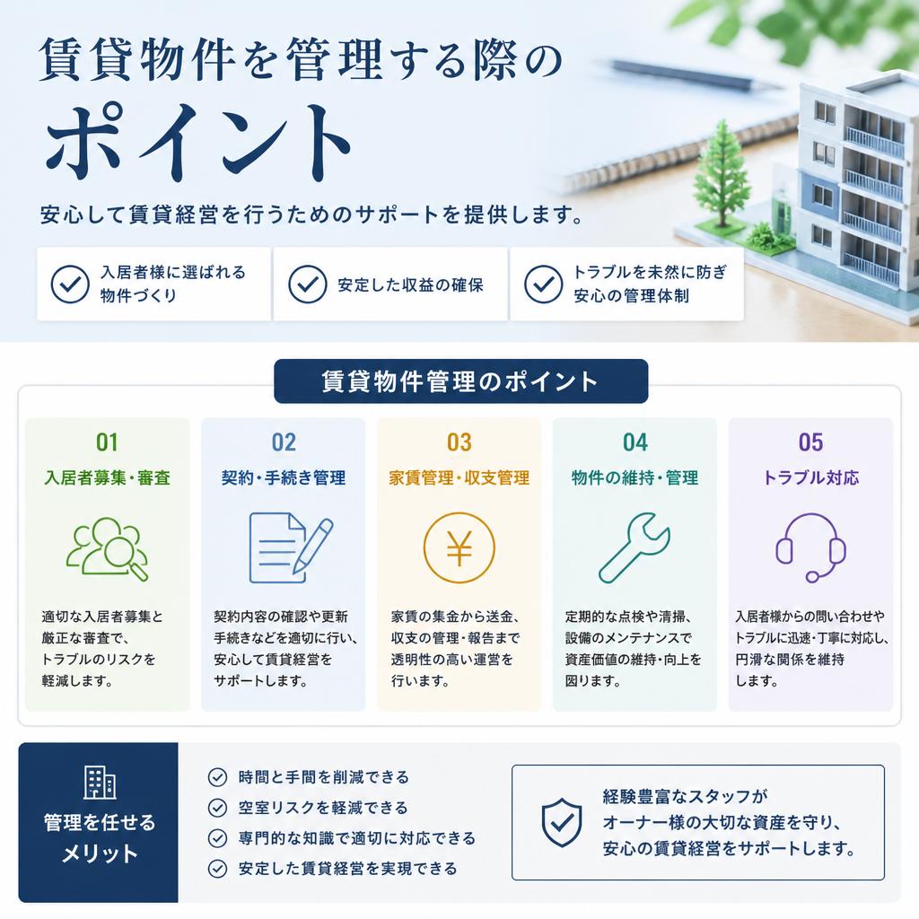 賃貸管理の重要性