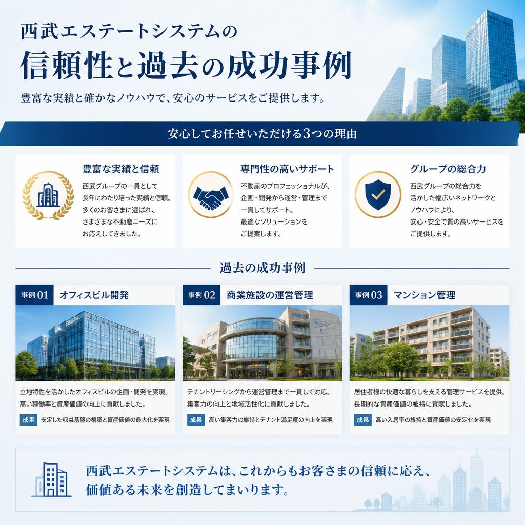 私たちの信頼性と実績