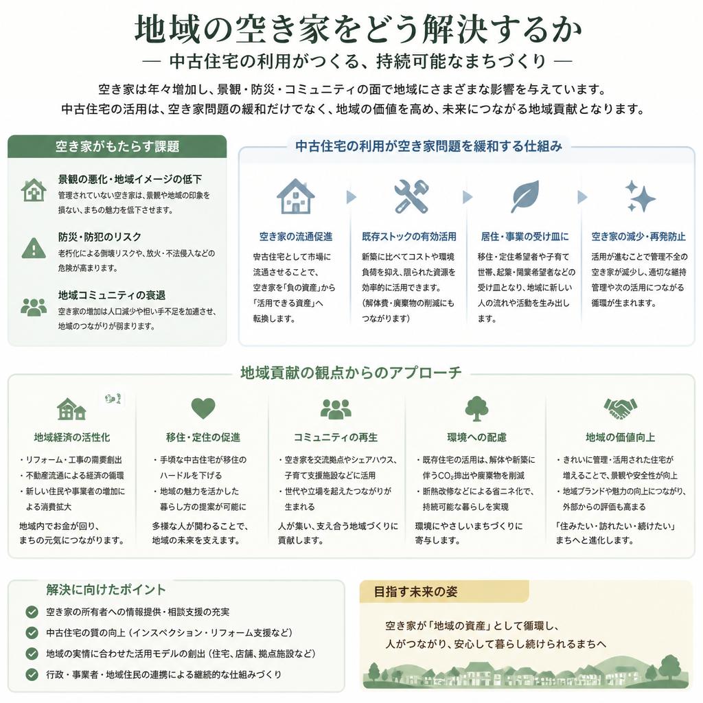 空き家問題の解決策