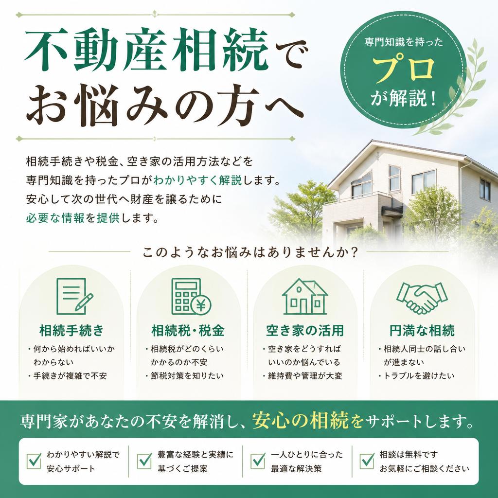 相続に関する丁寧なサポート