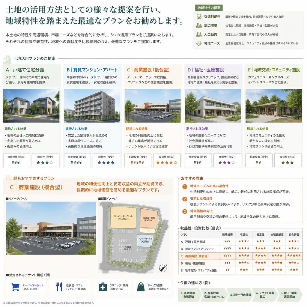 土地活用のアイデア