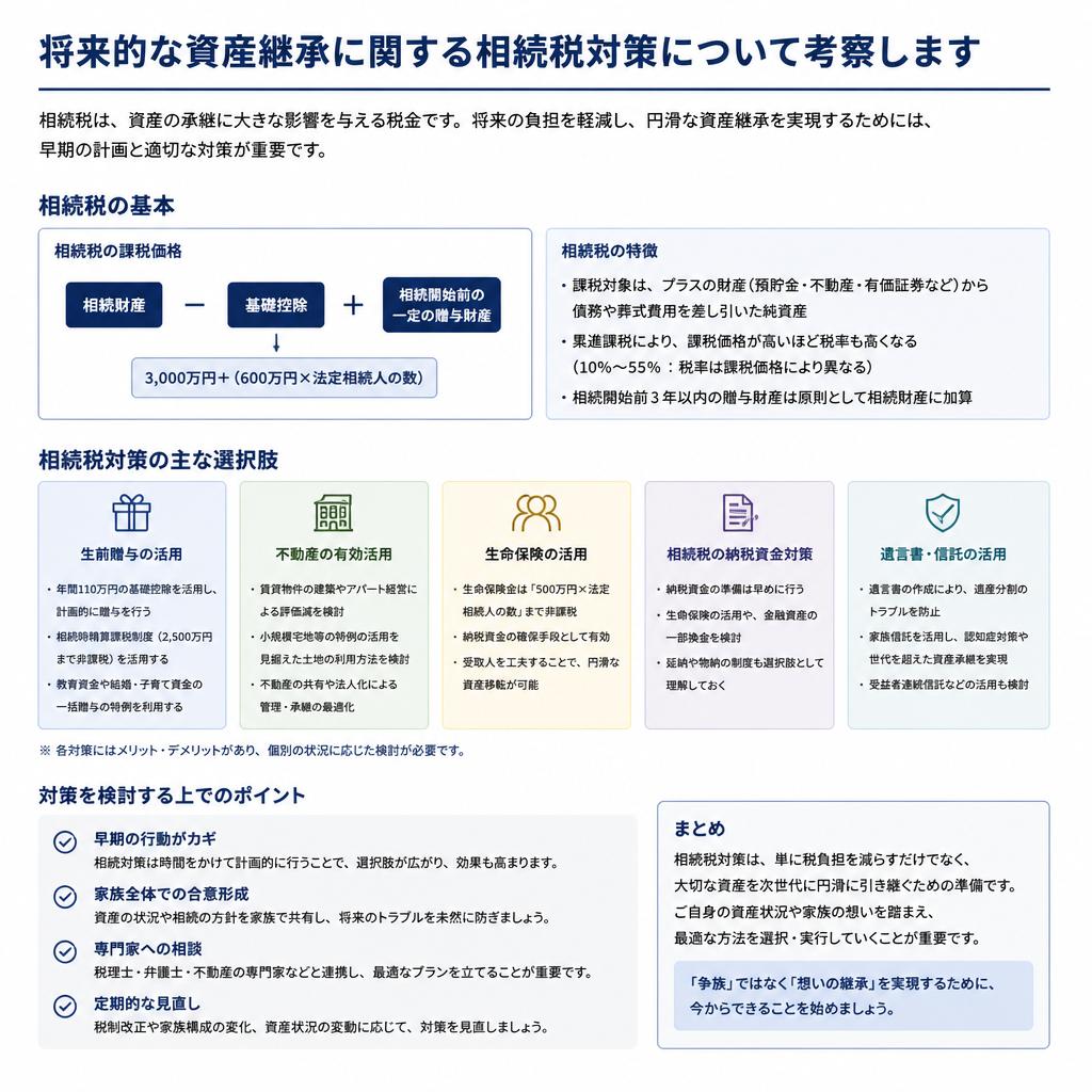 相続税対策の必要性