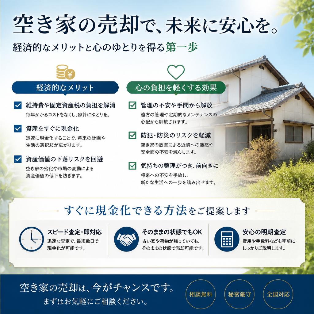 2. スムーズな売却のメリット