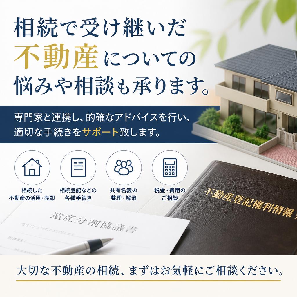 相続不動産の相談窓口
