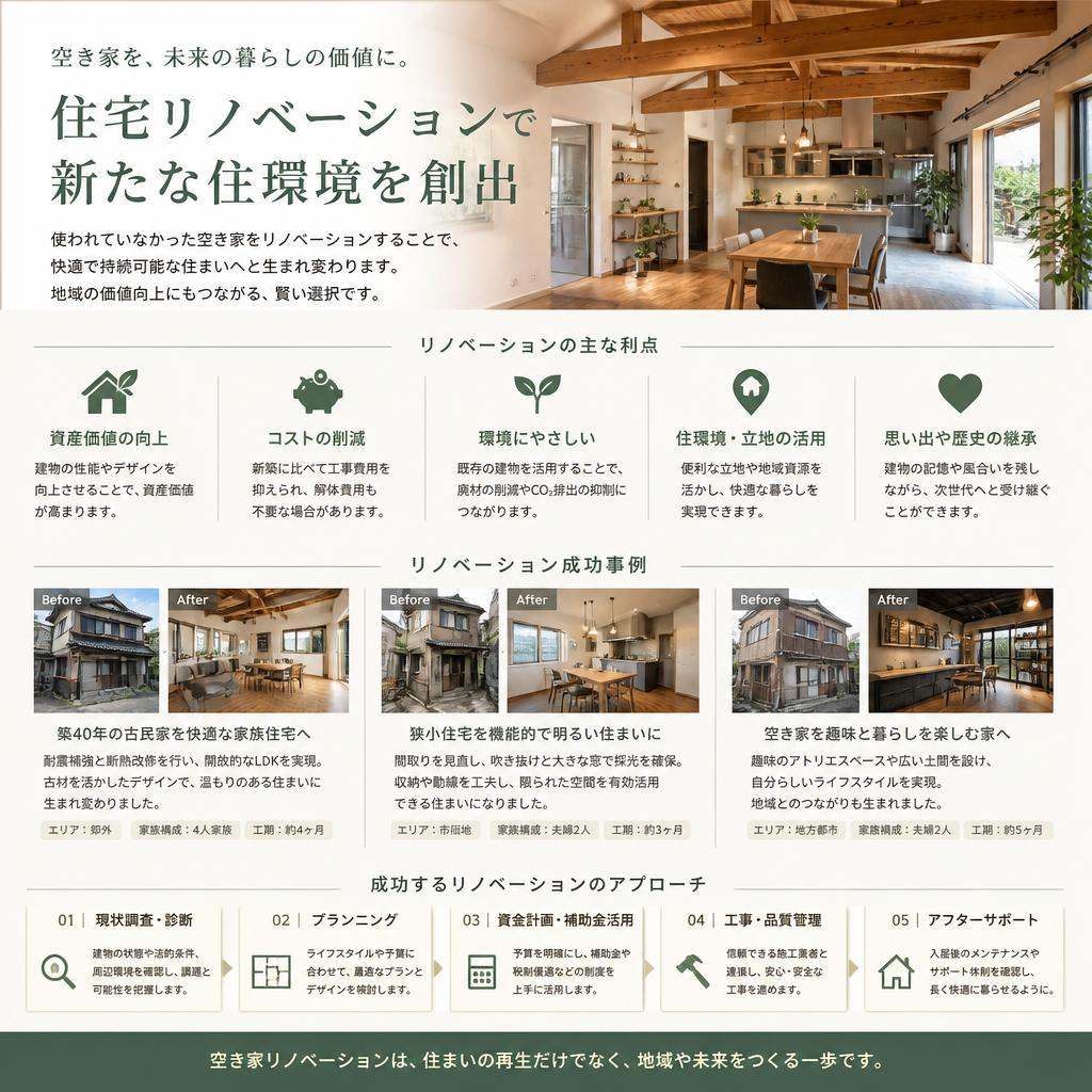 住宅リノベーションの可能性