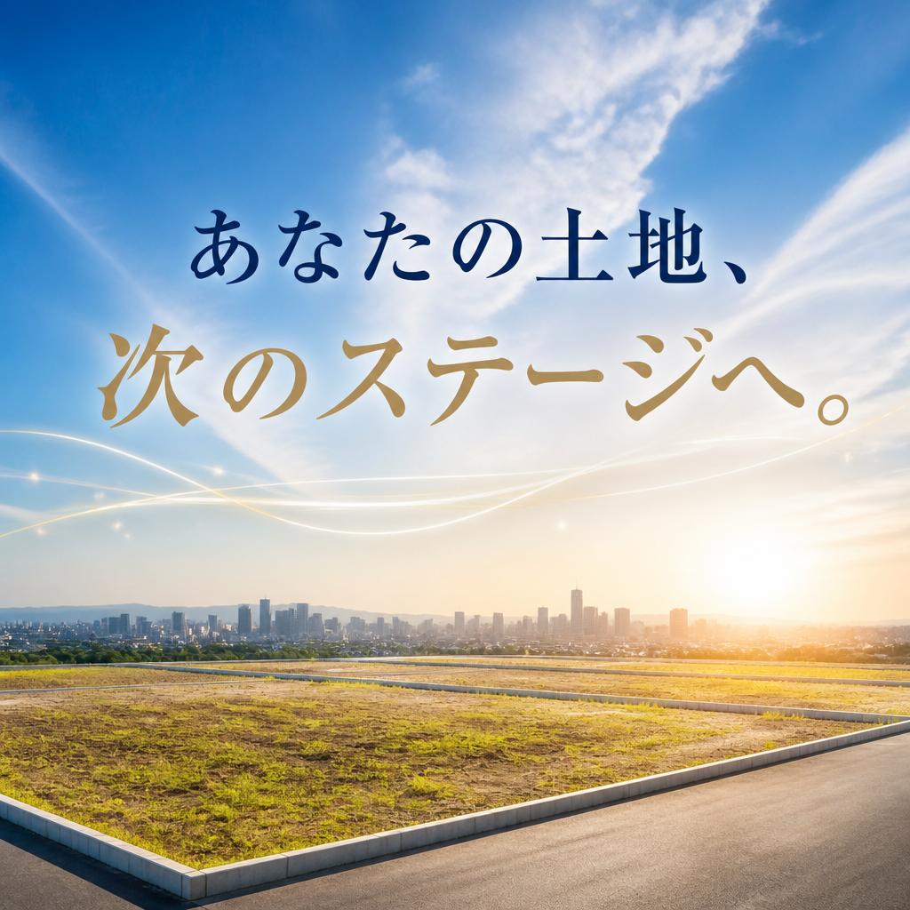 あなたの土地、次のステージへ。