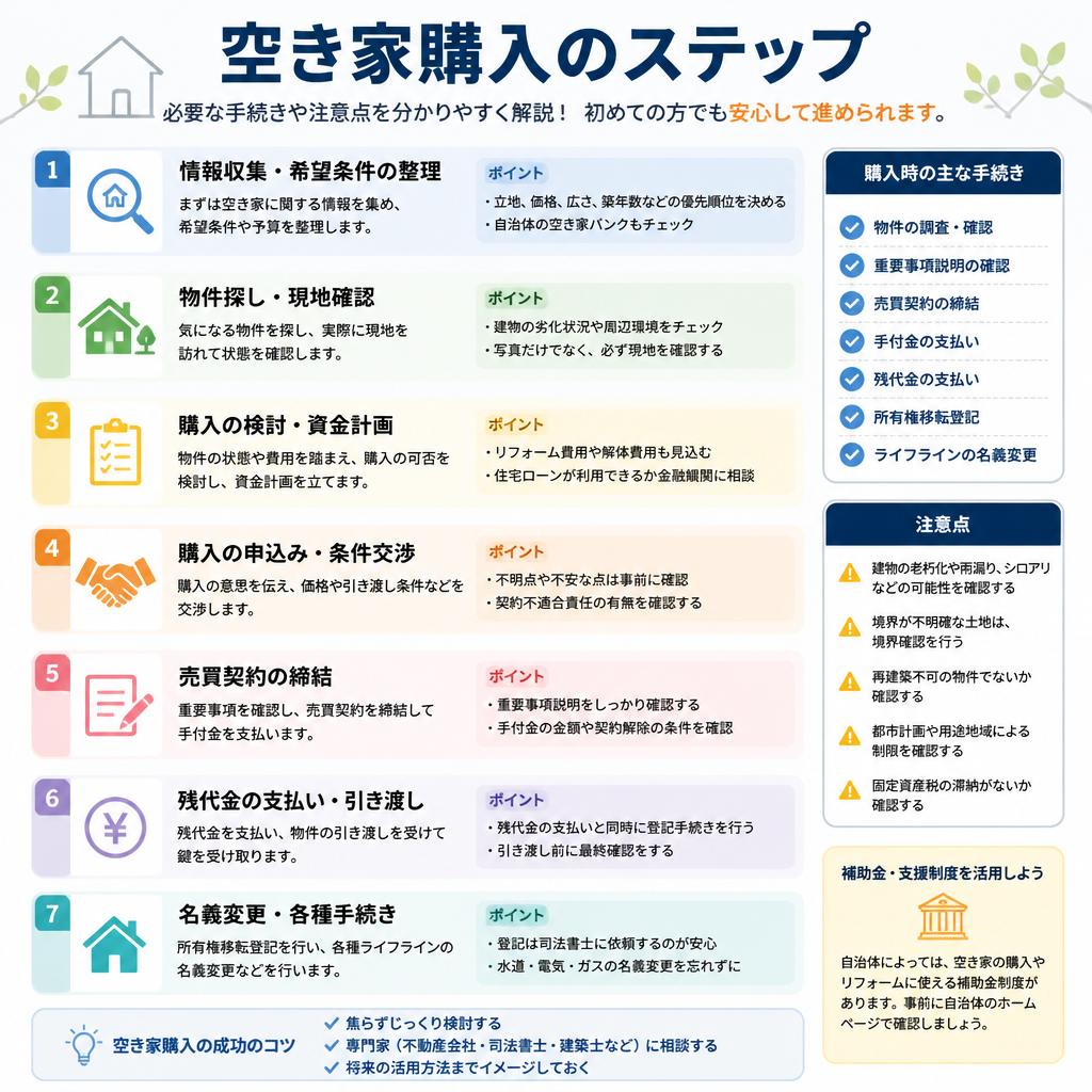不動産購入の流れ