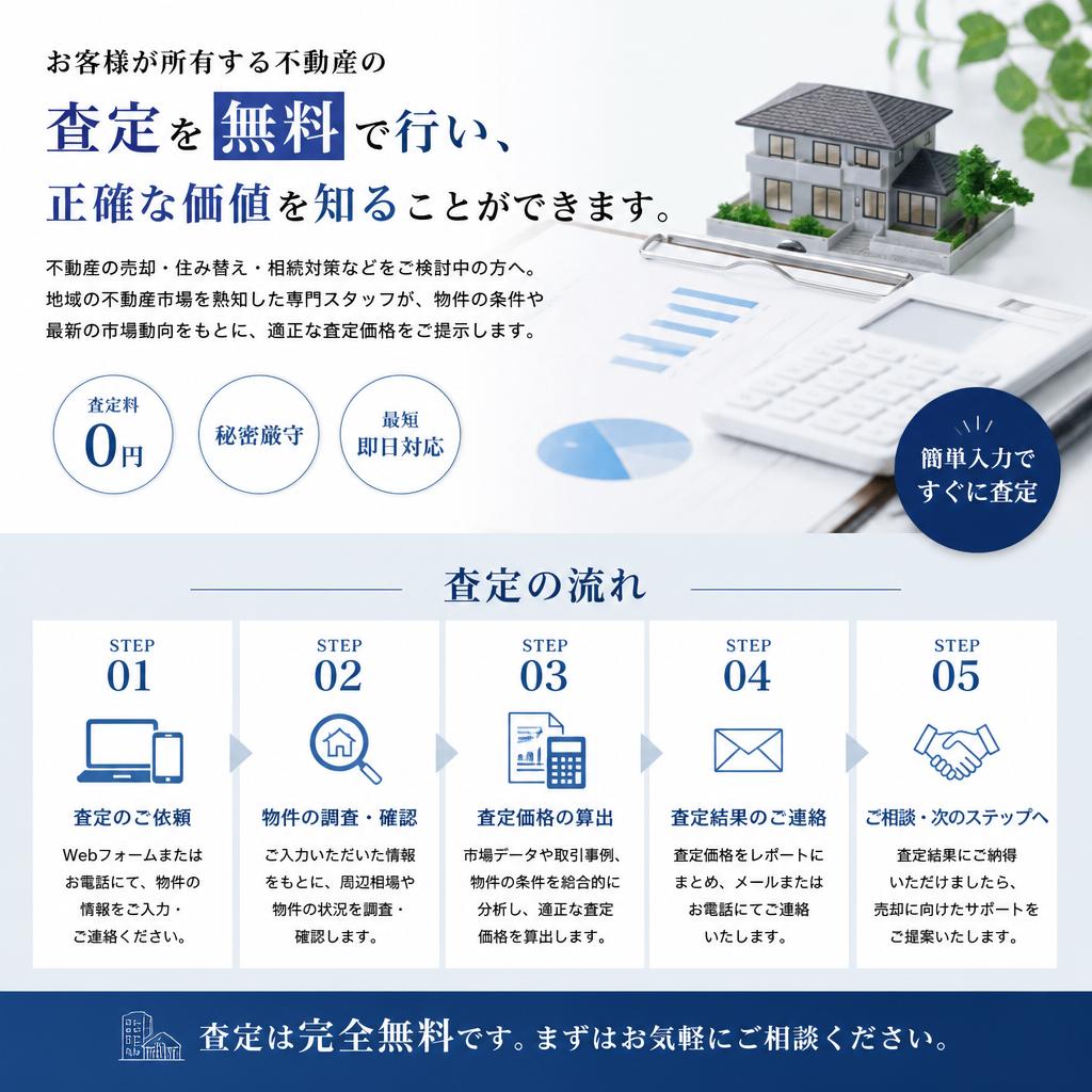 5. 不動産査定の無料サービス