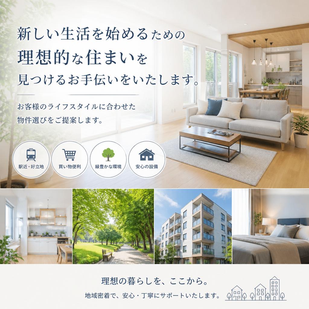セカンドライフを支える不動産選び