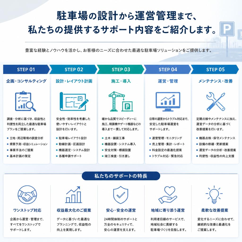 西武エステートシステムのサポート内容