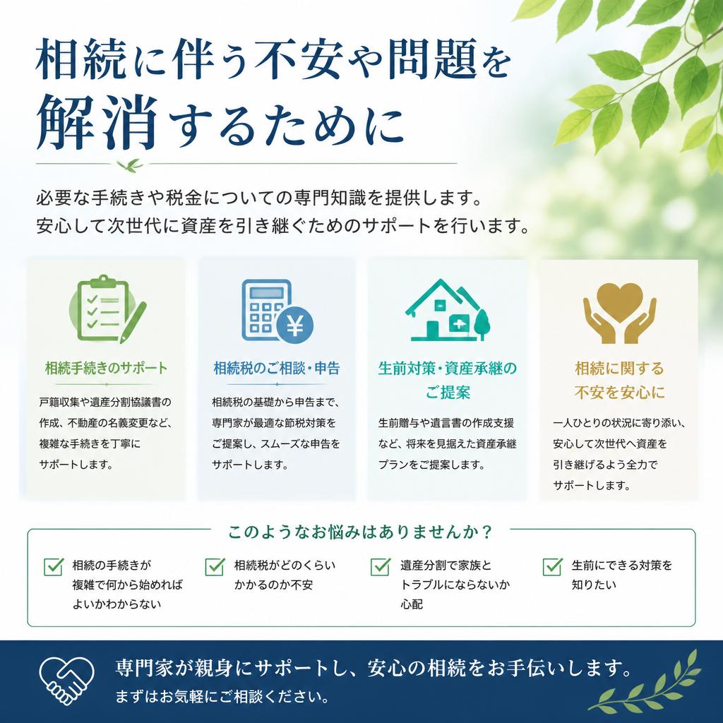 相続問題の解消