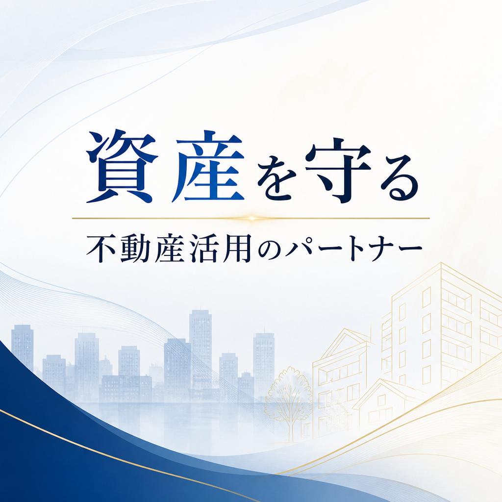 資産を守る　不動産活用のパートナー