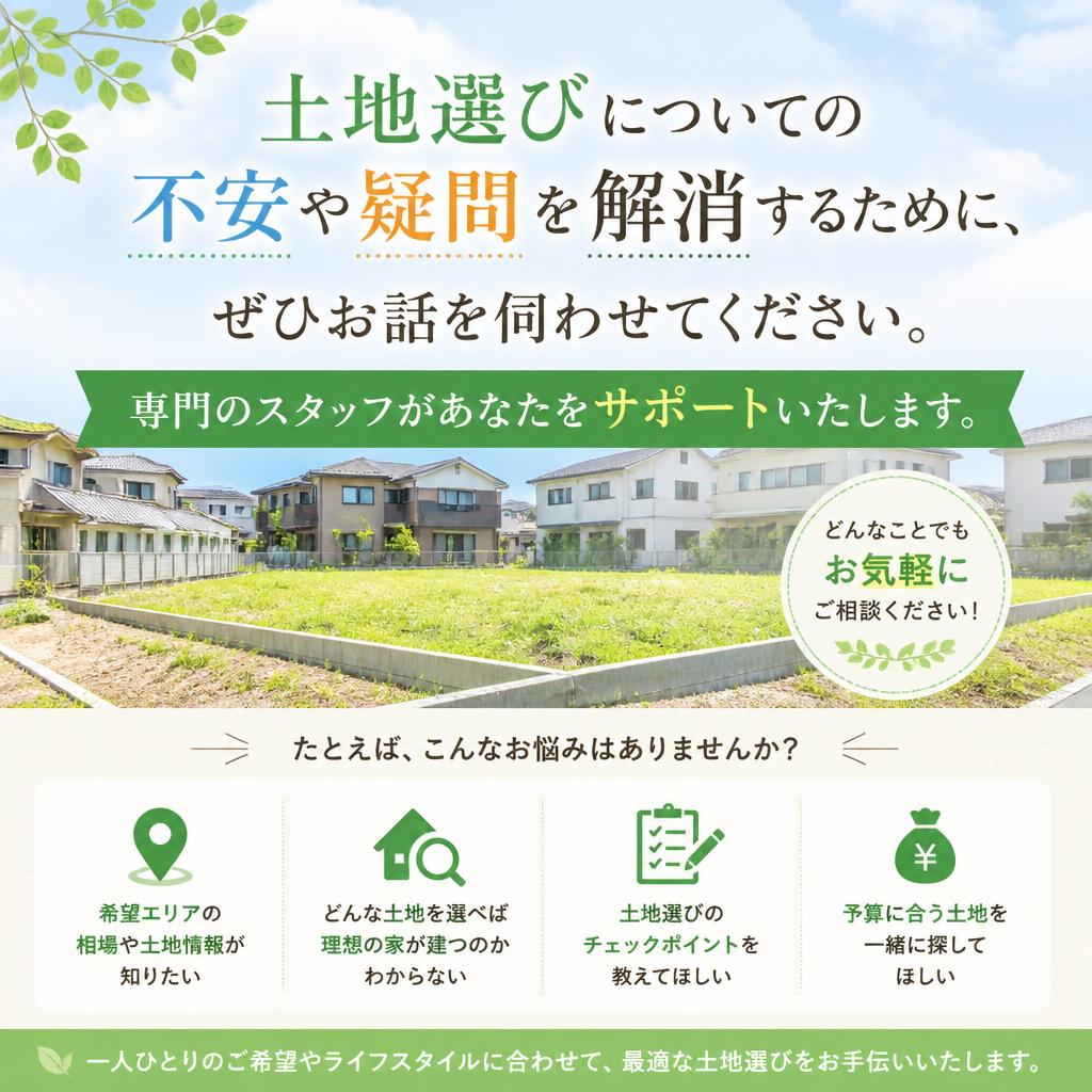 まずは気軽にご相談を！