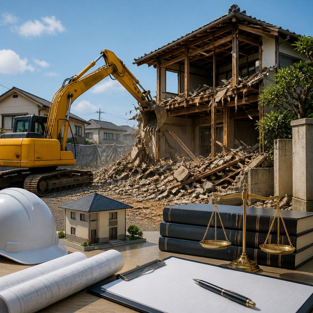 解体の手続きと注意点