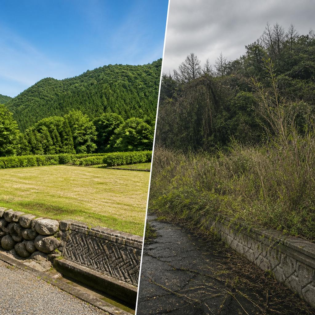 相続した土地や山林の管理の重要性