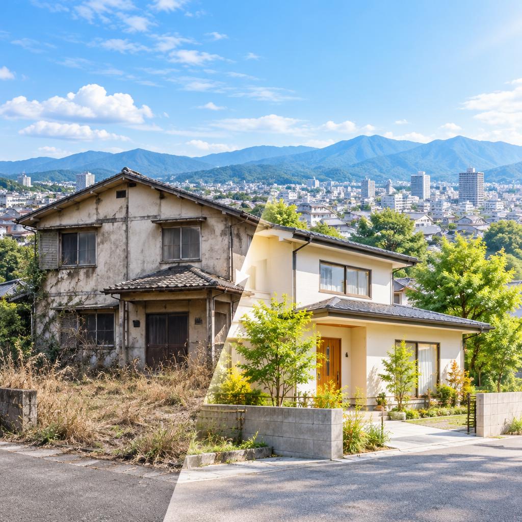 空家を、眠らせたままにしない。郡山市の不動産活用は、まずご相談ください！