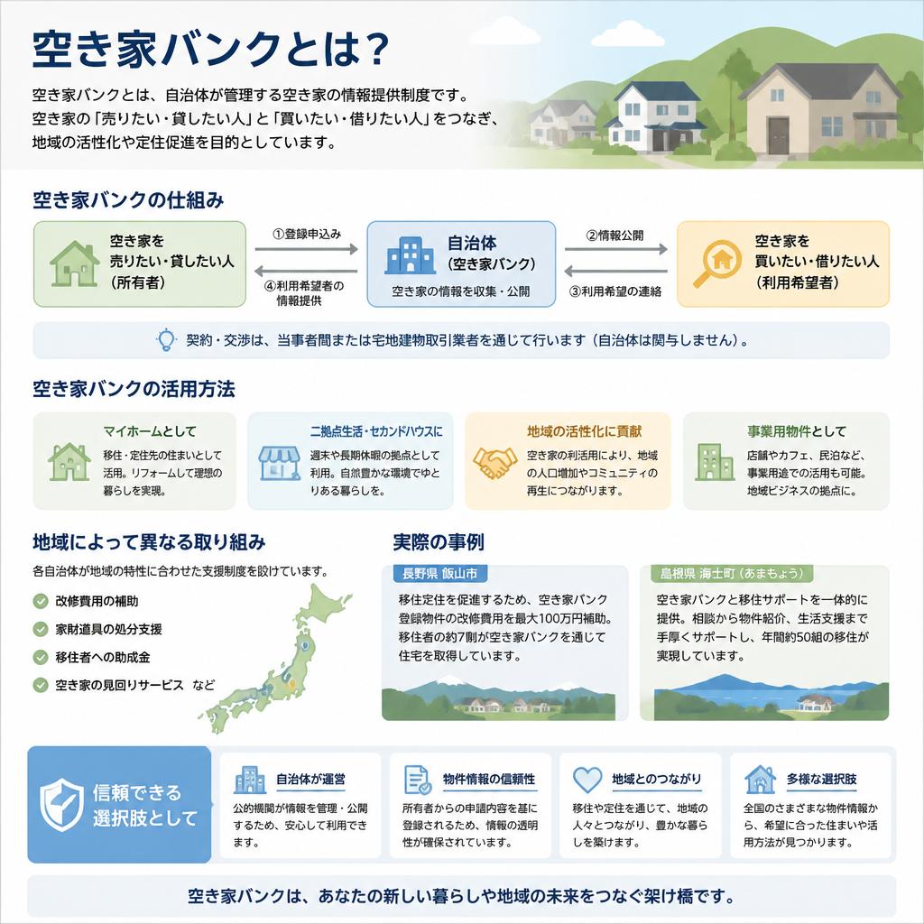 2. 空き家バンクの活用法