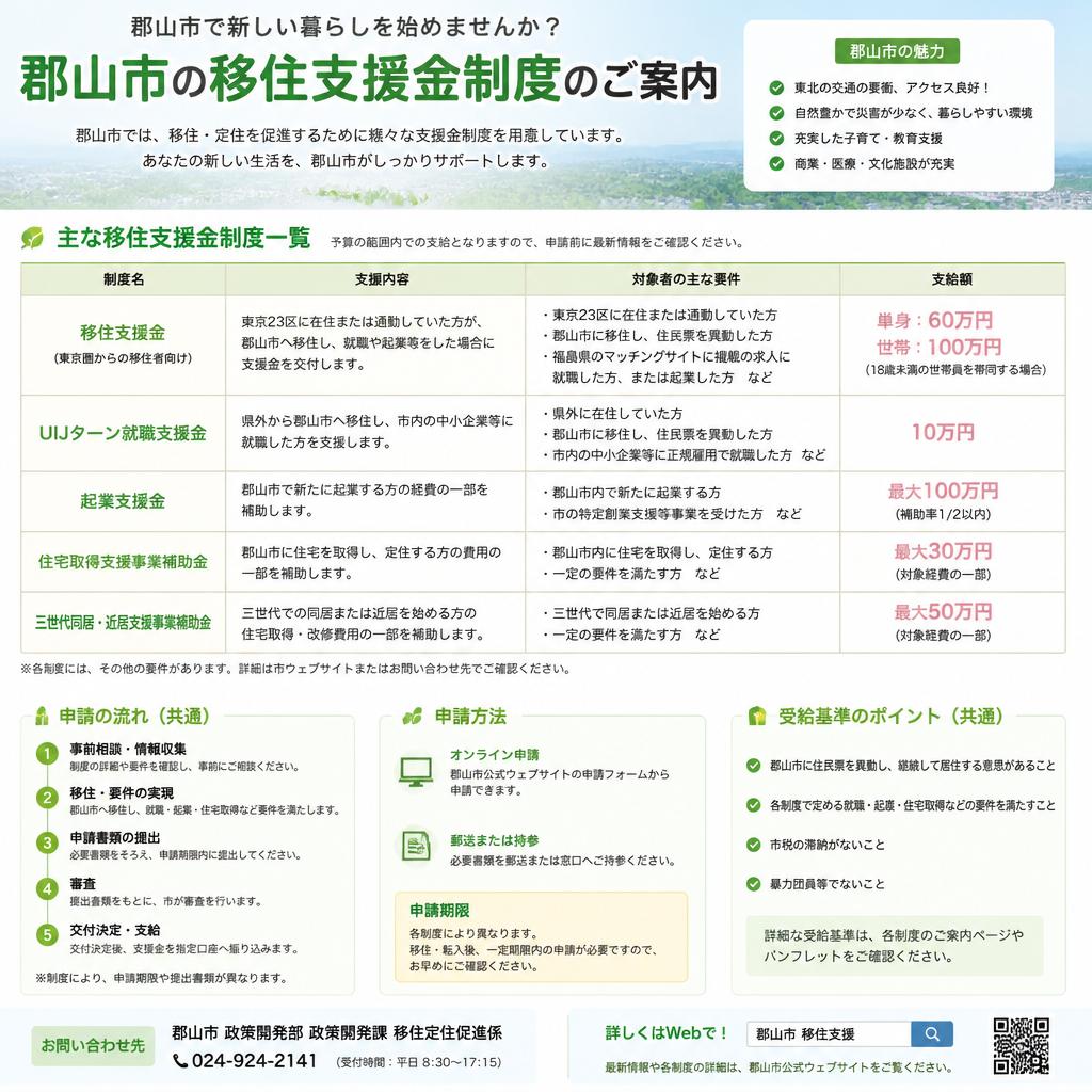 移住支援金制度の詳しい説明