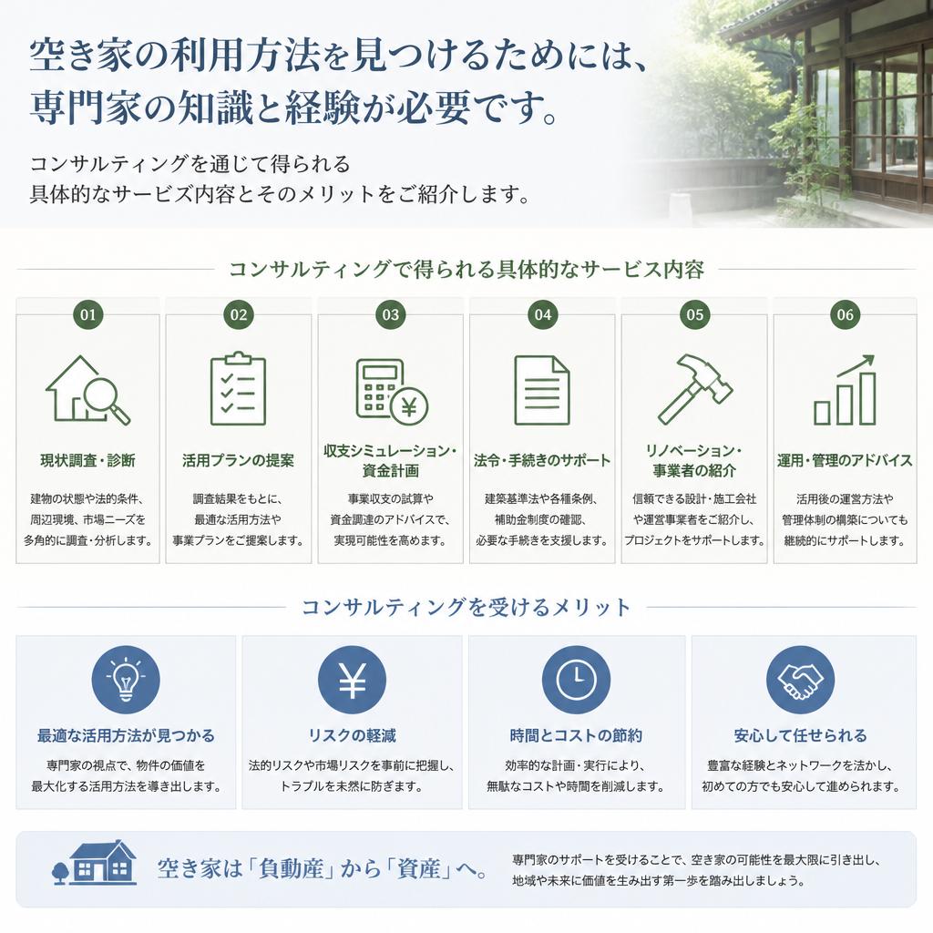 専門家によるコンサルティング