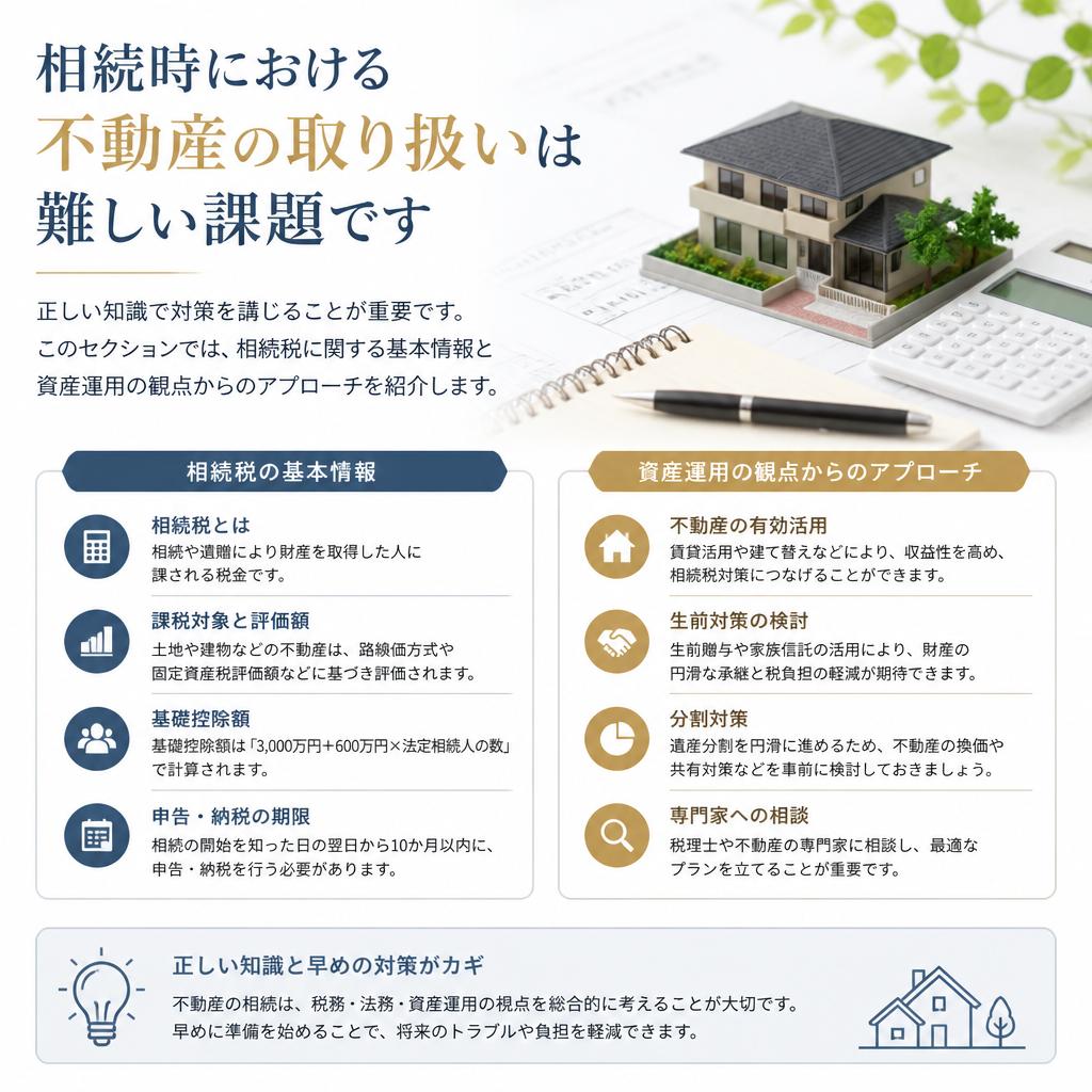 相続税の対策と不動産投資