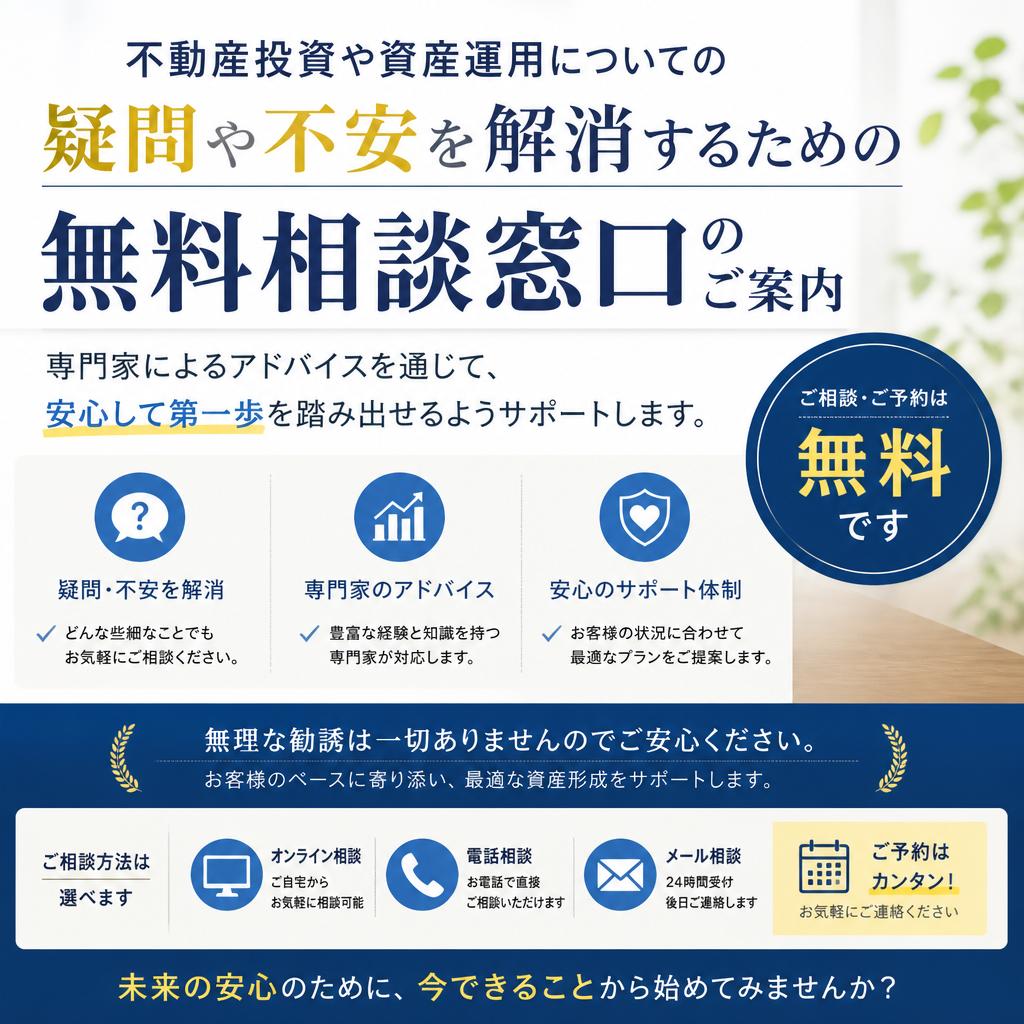 無料相談窓口のご案内