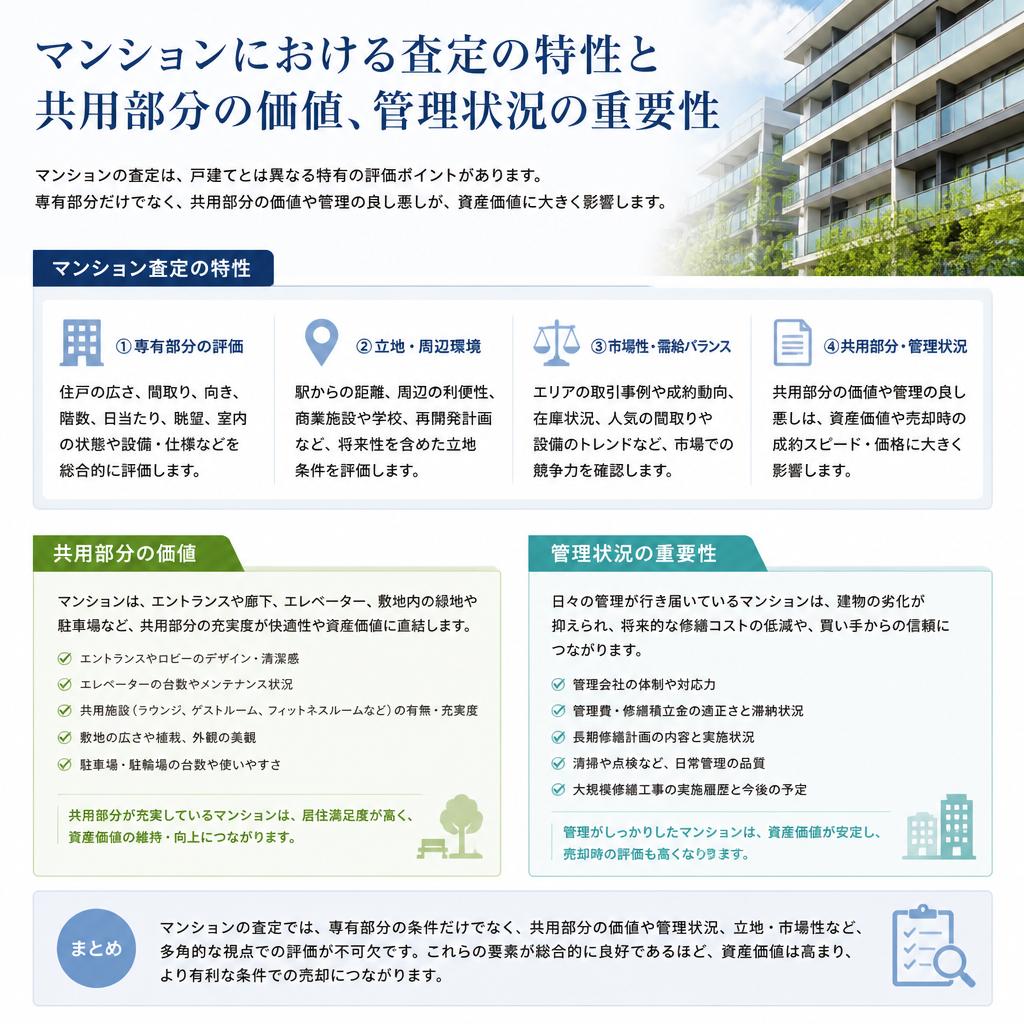 マンションの査定ポイント