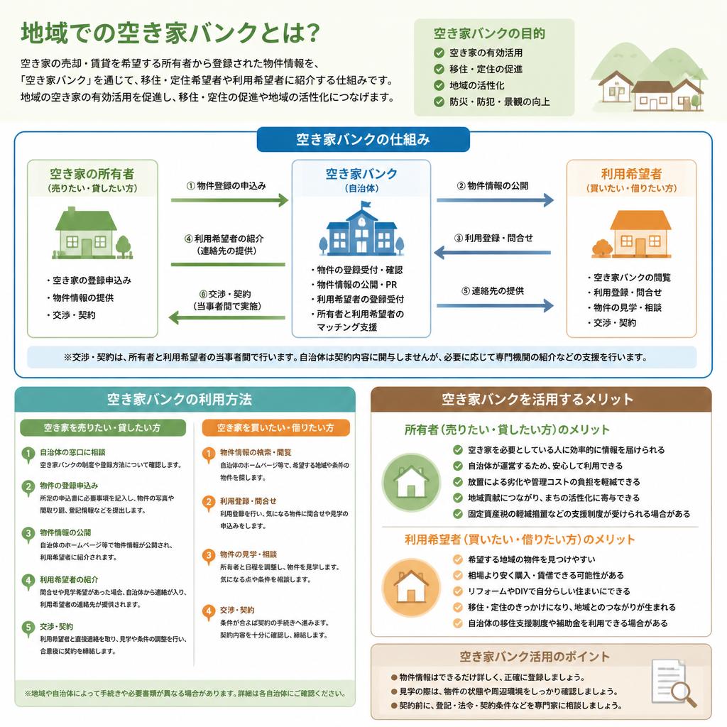 空き家バンクの活用