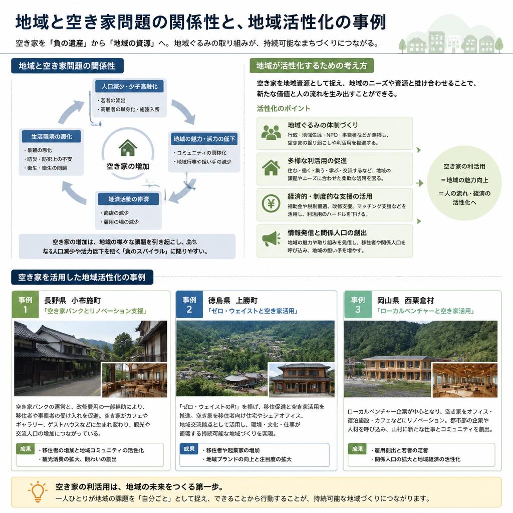 地域活性化と空き家問題