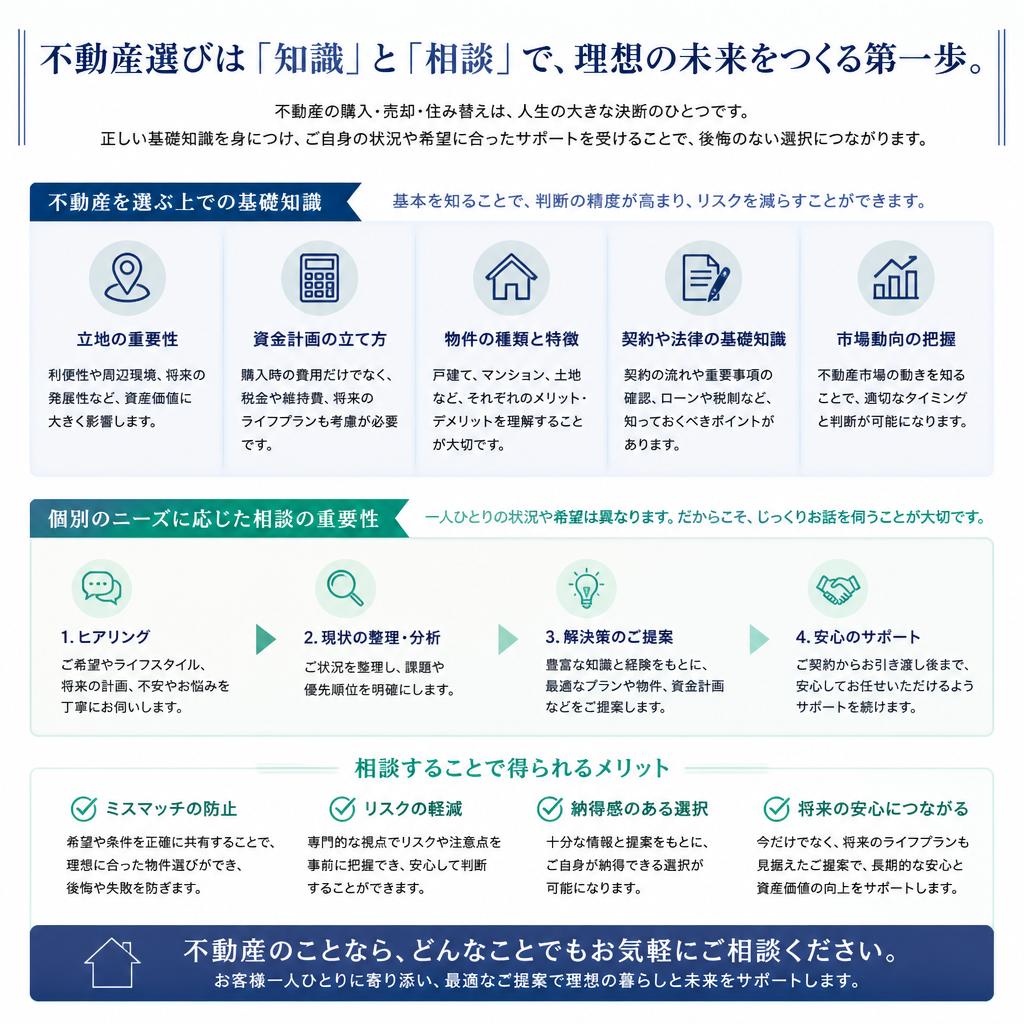 不動産相談の重要性