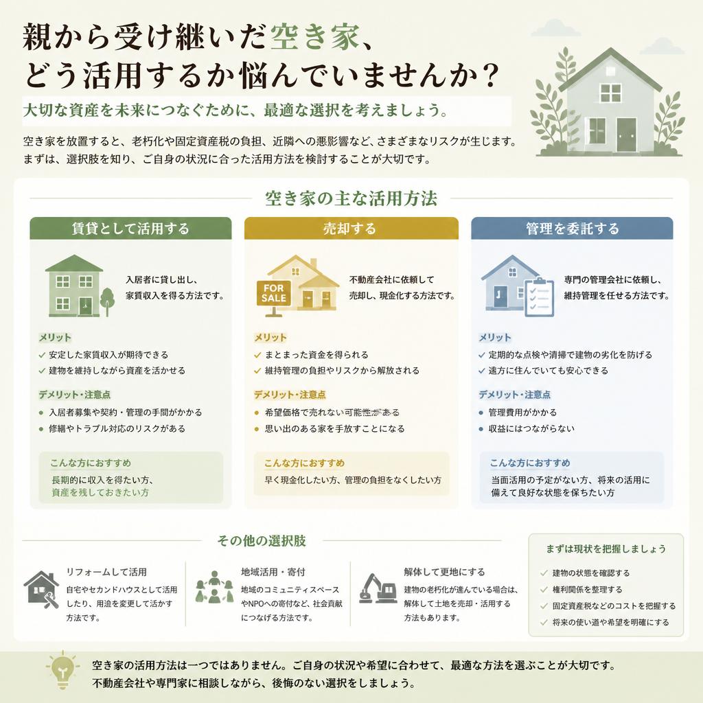 空き家の活用法