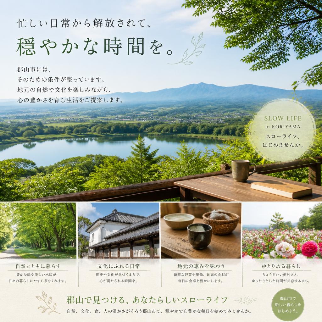 スローライフのすすめ