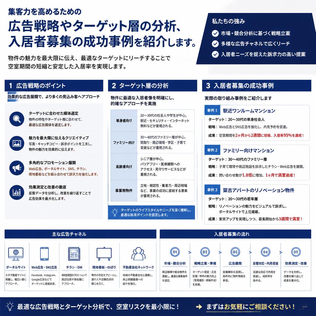 効果的な入居者募集方法